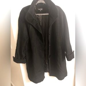 Ellen Tracy black car coat